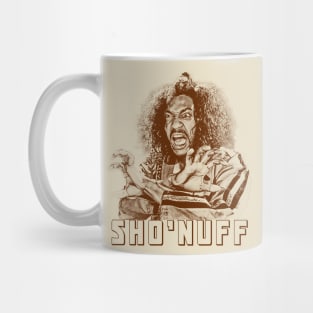 Sho'Nuff - retro vintage sketches Mug